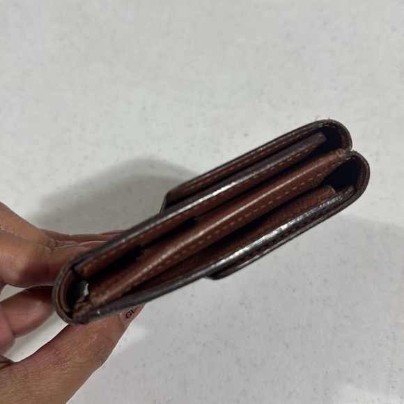 Louis Vuitton Trifold Monogram Brown Wallet Vintage Authentic - Picture 3 of 15